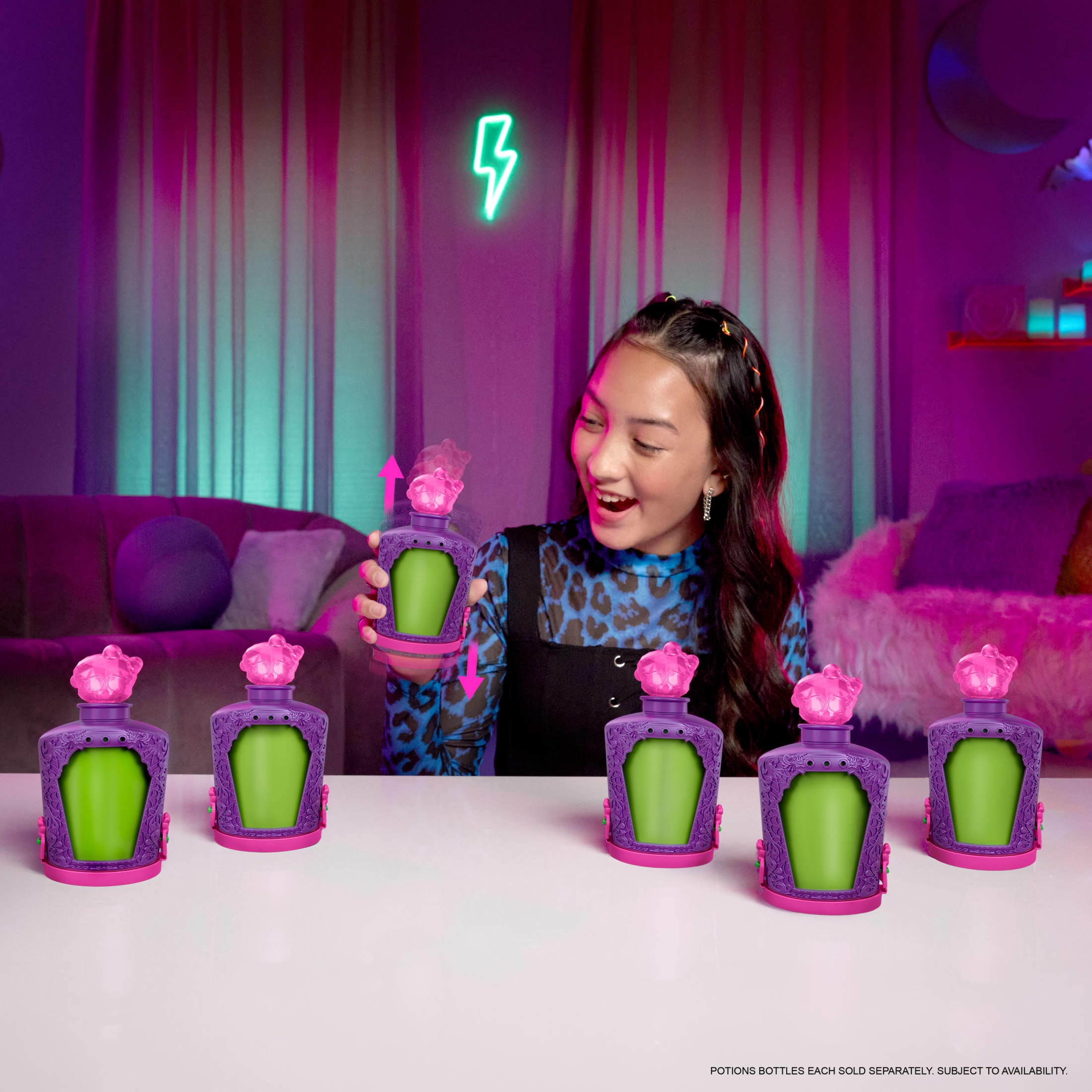 Monster High Ghoul Spirit Potions Mini Dolls, Water Reveal Surprise Characters  (图3)
