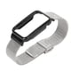 thumbnail image 3 of Correa de malla de acero inoxidable con funda protectora negra, accesorio de repuesto compatible con Mi Band 7 Pro, color plateado., 3 of 14