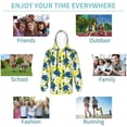thumbnail image 5 of Lsque Lilies Flowers Patten Youth Hoodie Sweatshirt Pullover with Kangaroo Pocket Boys and Girls Hoodie Warm Hoodie for Kids-X-Large, 5 of 6
