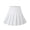 White, variant on Douhoow Women Fashion Solid Color Mini Pleated Skirt Casual Summer High Waist A-line Skirt
