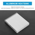 thumbnail image 2 of 1PC 4.7 x 3.9 x 0.7 Inch Aluminum Heatsink Heat Sink Cooling 16 Fins for LED PCB, 2 of 7
