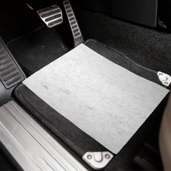 ETHZZLE Non-Slip Disposable Grey Felt Car Floor Mats for Easy Maintenance