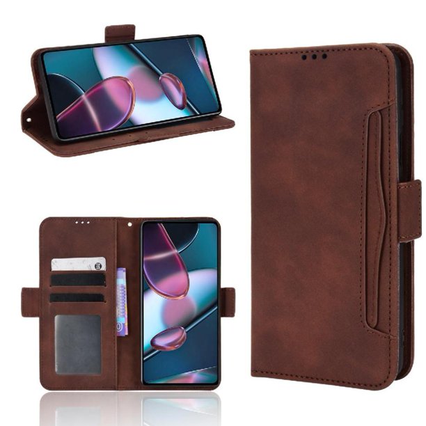 Funda Tipo Billetera GANGXUN para Motorola Edge 30 PRO – Tapa Flip con Tarjetero