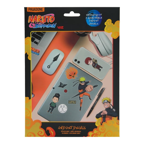 Calcomanías Gadget Paladone Naruto Impermeables 58 Pegatinas