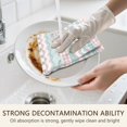 thumbnail image 5 of 2 Pcs Pioneer Flower Floral Print Pattern Kitchen Towels, Funny Microfiber Dish Towel Set, 18" X 26" Tea Towels, 5 of 6