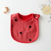 1PCS Newborn Cotton Gauze Cartoon Baby Bibs Infant Boys Girls Burp Cloth Thin Scarf Children Feeding Saliva Towel Stuff For Kids style 13