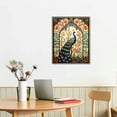 thumbnail image 2 of Nawypu Canvas Print Wall Art Beautiful Peacock And Flowers Art Paintings for Wall Retro Bird Picture Artwork Wall Decor Modern Home Decoration For Living Room Bedroom Stretched and Framed Canvas, 2 of 4