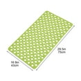 thumbnail image 3 of JeashCHAT Bathtub Mat Non-Slip Shower Mat with Drain Holes, 30x17 Inch Large Bath Tub Mat Soft Machine Washable Quick-Dry Shower Floor Mat for Bathroom Floor, Green, 3 of 6