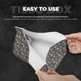thumbnail image 5 of Lsque Bulldog Print Printed Long Tissue Box Cover Holder, Facial Paper Organizer Dispenser,Triangle with Bottom Belt, PVC Leather Decorative Organizer, 5 of 9