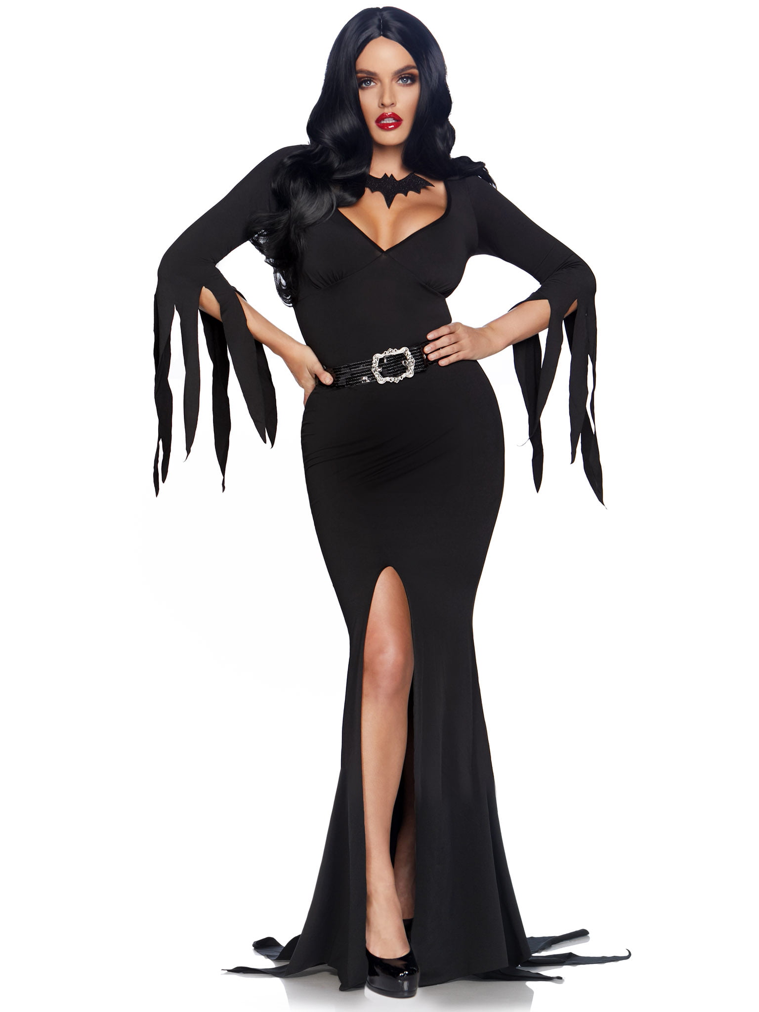 Wonderland Women's Female Adult Immortal Mistress of the Dark Halloween  Costume Black