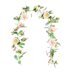 thumbnail image 3 of Lekihaqq Artificial Rose Flower Vines Garland Plastic Spring Decoration For Indoor Outdoor Home Wedding Patio Porch Party, 3 of 7