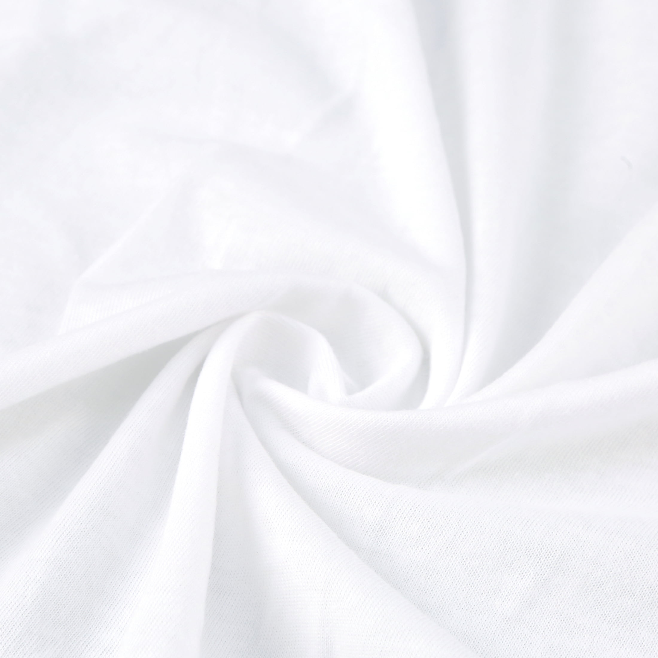 TL Care 100% Natural Breathable Cotton Jersey Knit Fitted Bassinet Sheet, White, 15" x 33", Soft Breathable, for Boys and Girls
