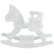 thumbnail image 2 of Caballo balancín de madera, 1:12 Casa de muñecas de madera Caballo Casa de muñecas de madera Suministros de casa de muñecas Durabilidad mejorada, 2 of 9