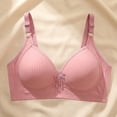 thumbnail image 2 of QASIEATN Seamless Underwear for Women Wireless Supportive Full Coverage Bras Women's Jelly Depp V Everyday Bras, 2 of 4
