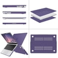 thumbnail image 5 of Mosiso MacBook Pro 14 inch Case 2024-2021 M5 M4 M3 M2 M1 Pro Max A3434 A3112 A3185 A3401 A2918 A2992 A2779 A2442, Plastic Hard Shell&Keyboard Cover&Screen Film&Pouch, Imperial Purple, 5 of 6