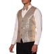 thumbnail image 4 of Conjunto de chaleco de lentejuelas brillantes INSPIRE CHIC para hombres con corbata de moño 2XL Champagne, 4 of 5