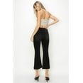 thumbnail image 6 of Risen Jeans - High-Rise Ankle Flare Jeans in Sleek Black (26 1/2" Inseam) - RDP5767, 6 of 10