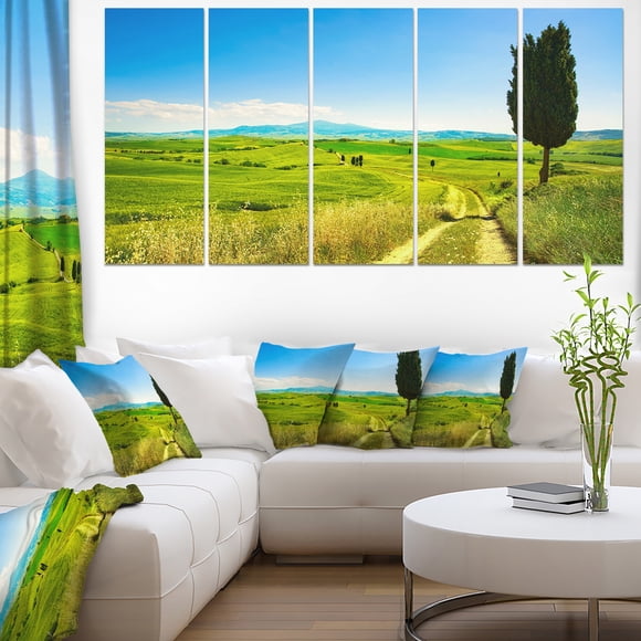 Rural Landscape Countryside Farm - Oversized Landscape Wall Art Print