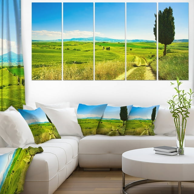 Rural Landscape Countryside Farm - Oversized Landscape Wall Art Print