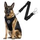 thumbnail image 1 of Arnés de cinturón de seguridad para perros SlowTon ajustable para coche, color negro L, 1 of 9