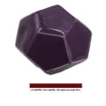 thumbnail image 3 of Diamond Shape Ceramic Door Knob Drawer Cupboard Wardrobe Furniture Pull Handle (Purple), 3 of 3
