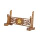 thumbnail image 2 of Soporte para , estante multiusos con marco de madera, soporte para de escritorio para Tanto, flauta, Wakizashi, decoración de dojo de 1 nivel, 2 of 9