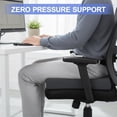 thumbnail image 5 of Seat Cushion for Improve Lower Back & Tailbone Comfort, Ergonomic 3 inch Chair Support Cushion with Waterproof & Anti-slip Cover for Office Chair, Wheelchair, Car Seat, 5 of 7