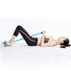 thumbnail image 5 of Ejercicio de resistencia con cuerda de tracción de pedal, equipo de yoga de 4 tubos, abdominales y fitness Púrpura, 5 of 9