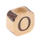 thumbnail image 5 of Bloque de vela de luz de té con mayúscula para decoración de cena de boda Zulema  Candelero con patrón de letras, 5 of 8