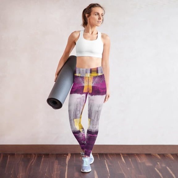 Morati Chakra Amethyst Yoga Leggings