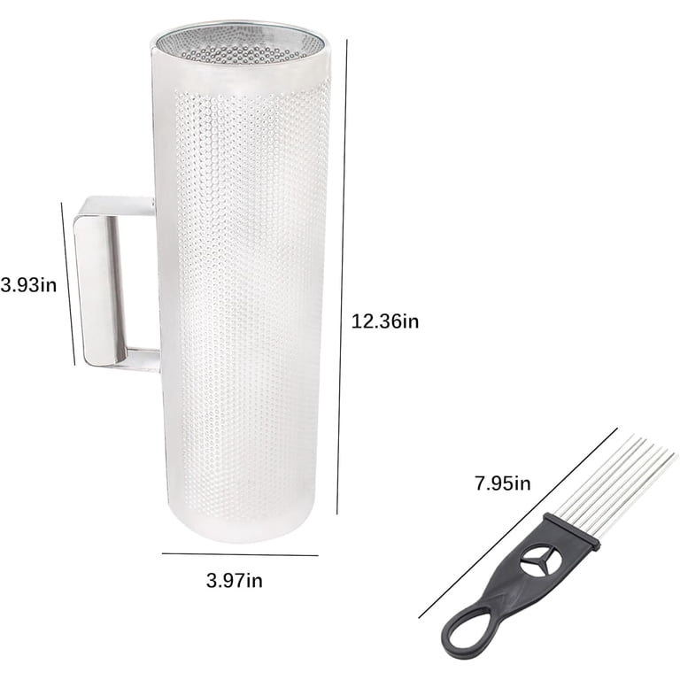 Stainless Steel Guiro With Scraper - Latin Percussion Instrument