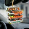 thumbnail image 6 of Custom Fishing Tackle Box Ornaments 2025 Fishing Ornaments for Christmas Tree Christmas Ornaments Fishing Fisherman Ornament Bass Fish Ornament Fishing Decorations Flat Ornaments (FTB14) - 3368, 6 of 7