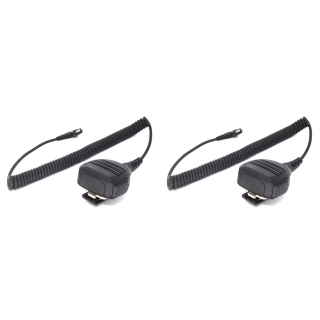 PMMN4013A Micrófono PTT Accesorios Micrófono Radio Hombro 2 Pines para Radio