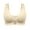 Beige, variant on XMMSWDLA Lingerie Comfort Wireless Lace Bralette for Women, Light Padded Bra Sports Bras Everyday Bras