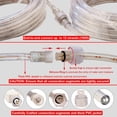 thumbnail image 4 of Luces LED Areful, rojas, tipo cuerda de 16 pies, impermeables para interiores y exteriores, 4 of 7