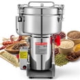 thumbnail image 1 of VEVOR 2000g Electric Grain Mill Grinder, 3400W 32000RPM High Speed Spice Corn Dry Grinding Machine, Stainless Steel Pulverizer Powder Machine for Dried Grains Coffee Beans (270° Swing Type), 1 of 9
