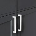 thumbnail image 3 of Hardware Del Gabinete Manijas Cuadrado Acero Inoxidable para Vestidor, 3 of 6