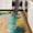 Blue and Gold Marble Pattern, variant on Grey and Gold Marble Pattern Kitchen Mat Set Of 2,Anti-Fatigue Floor Mats, Non-Slip Standing Mats for Kitchen, 47x17 and 30x17 Inches