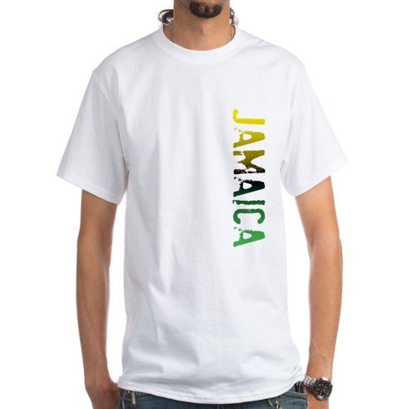 CafePress - Jamaica White T-Shirt - Men's Classic T-Shirts