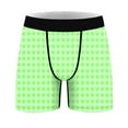 thumbnail image 6 of VgaVtl Plus Size Mens Boxers Valentines Panties for Men Boxer Briefs Athletic Breathable Plaid Underpants,Green L, 6 of 7