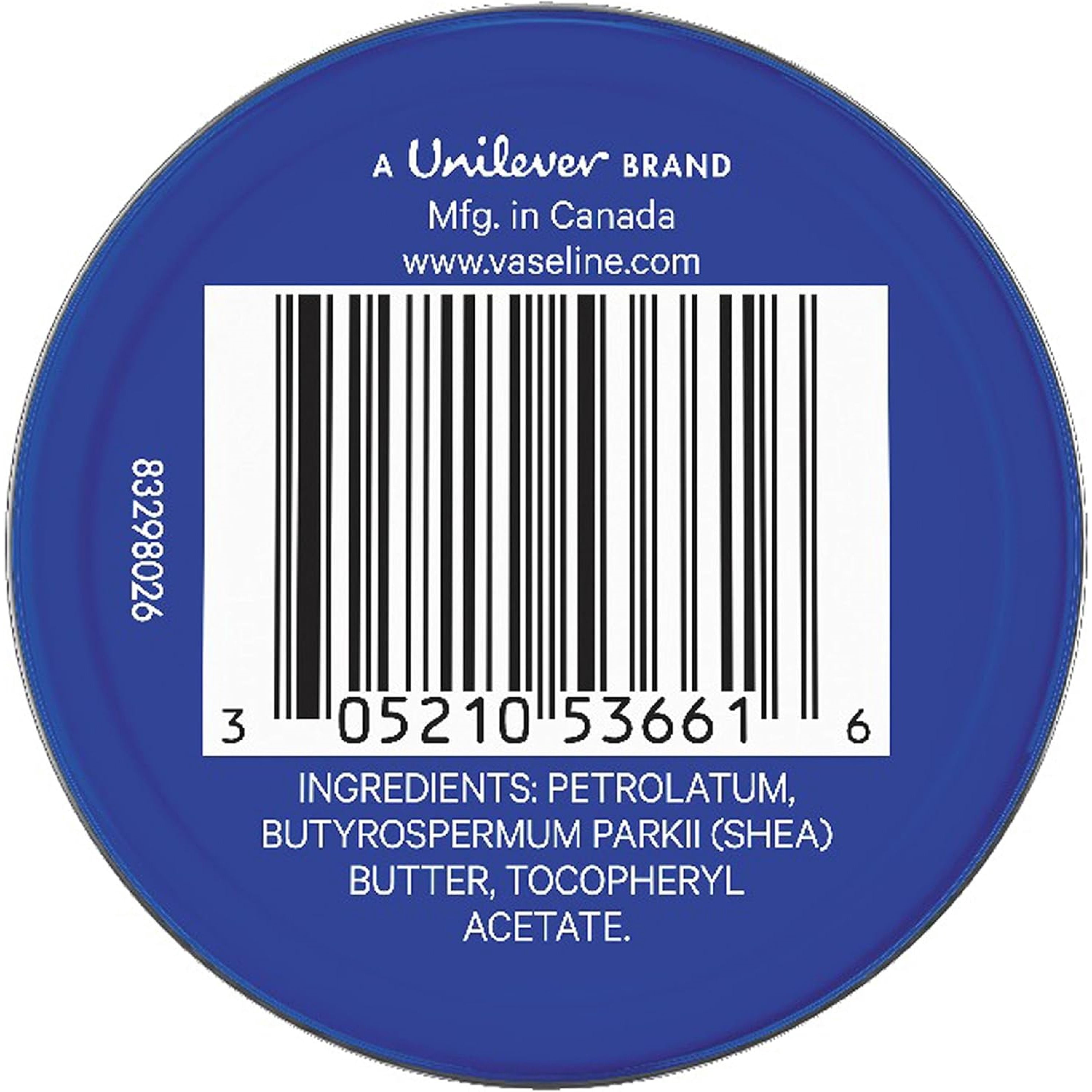 Vaseline Therapy Lip Balm Tin - Original - 0.6 Ounce (Pack of 4)