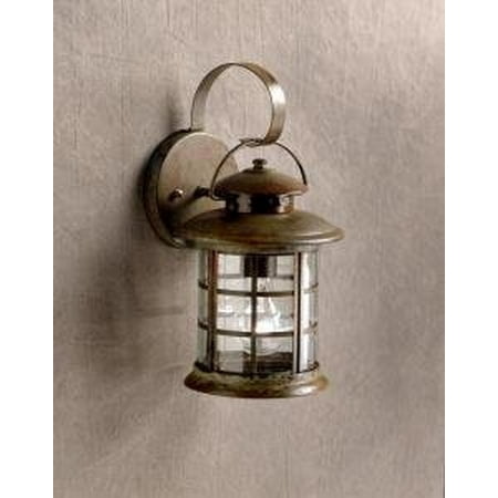 Kichler Lighting 9760rst Rustic 1 Light Outdoor Wall Lantern Kichler Lighting 9760rst Rustic 1 Light Outdoor Wall Lantern Finish Over Solid