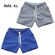 thumbnail image 2 of Trajes de baño de los troncos de la nadada 2pcs para los hombres nadan los pantalones cortos del traje de baño con los bolsillos, aptitud del ocio del verano, 2 of 7