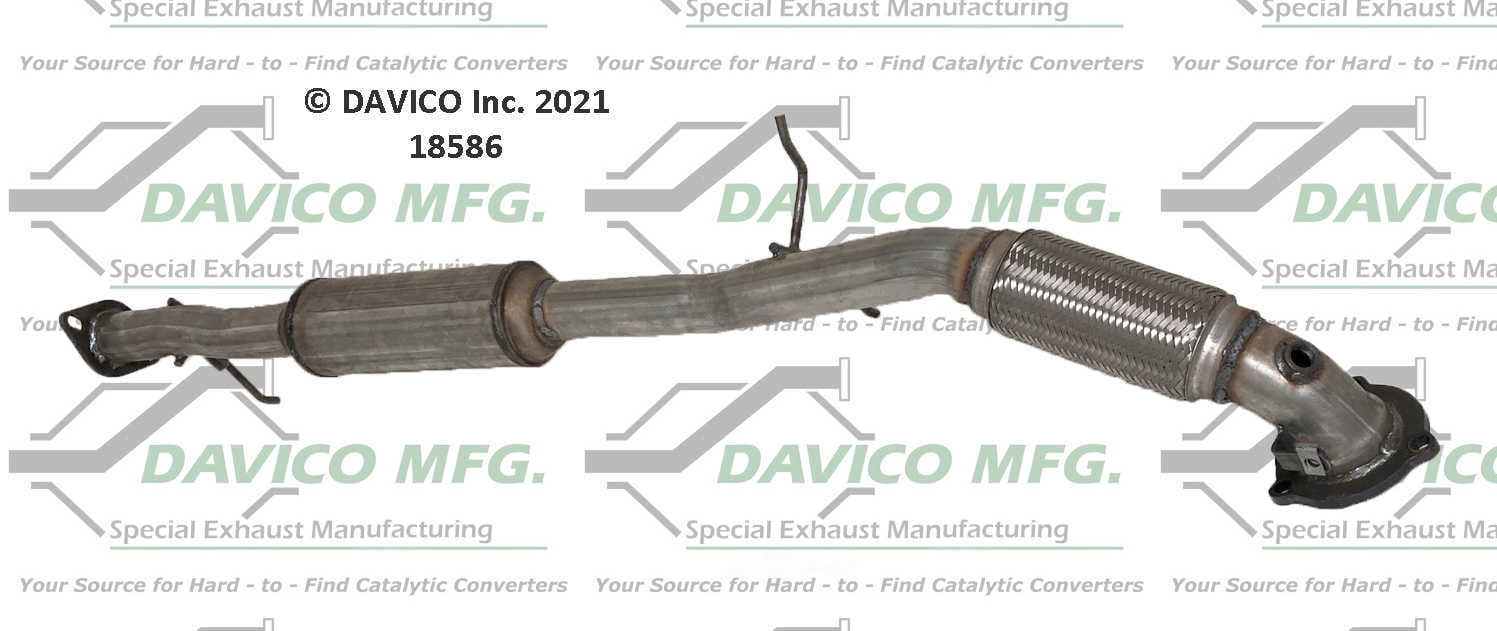 Davico Mfg 18586 Direct-Fit Catalytic Converter