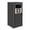 Black, variant on Nihsuao 42 Gallon Resin Trash Can, Durable & Waterproof Outdoor Garbage Bin with Garbage Labels, Weather-Resistant Waste Bin for Indoor Kitchen, Outdoor Porch, Backyard, (Black, 1)