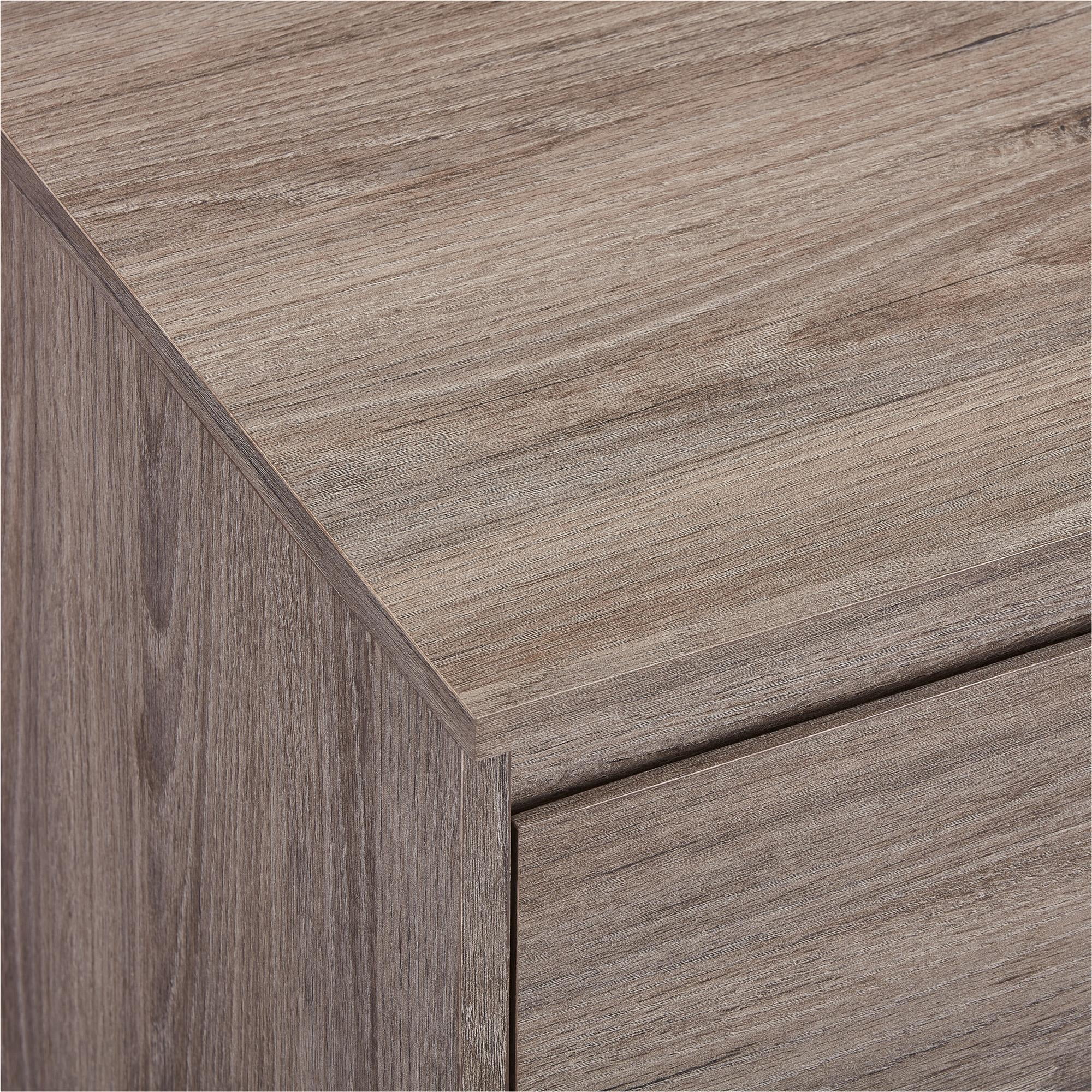 Mainstays Westlake Nightstand Rustic Oak Walmart Com Walmart Com