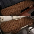 thumbnail image 4 of Car Seat Cushion Cover Winter Warm Leopard Rabbit Plush Seat Cushion, 4 of 4