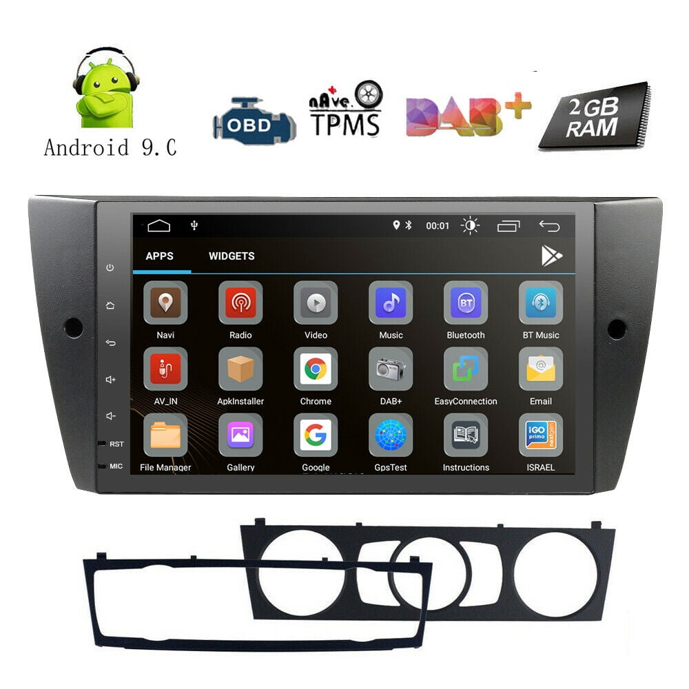 For BMW E90/E91/E92 325 328 Android 9.0 Stereo Car Radio DVD Player GPS