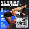 thumbnail image 5 of Gomitas de monohidrato de creatina Nature's Aid (5 g): Energía preentrenamiento y apoyo para el crecimiento muscular para hombres y mujeres | Gomitas de electrolitos de arándano (135 unidades), 5 of 5