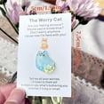 thumbnail image 5 of From The Heart Worry Cat - Câlin de Poche Fait Main pour Chat, Mini Poche pour Animaux, Cartes Commémoratives pour Chat et Cartes de Sympathie pour Animaux, 5 of 5